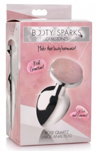 Booty Sparks - 粉晶寶石後庭塞大碼 - 粉紅色 照片