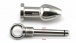 XFBDSM - Anal Plug with Handle - Stainless Steel photo-4