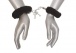 Frisky - Fur Lined Handcuffs - Black photo-2
