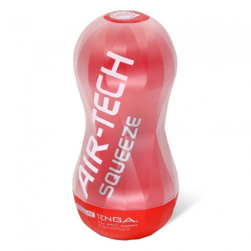  Tenga - Air-Tech Squeeze 重複使用型真空杯 標准型 - 紅色 照片