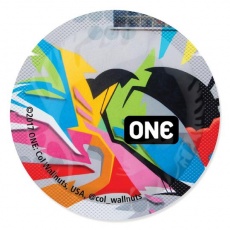 One Condoms - 经典精选艺术家系列安全套 1片装 照片