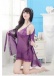 SB - 连衣裙连性感长袍 A269-4 - 紫色 照片-2