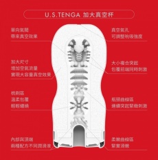 Tenga - U.S. 经典真空杯 标准型 (第二代) - 红色 照片