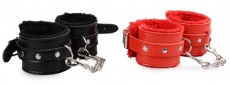 Toynary - SM01 Adjustable Leather Handcuffs - Black photo
