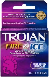 Trojan - Fire & Ice Condom 3's Pack photo