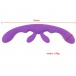 MT - 矽膠雙頭假陽具 90x28mm - 紫色 照片-6