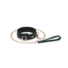 Liebe Seele - LE Premium Collar w Leash - Dark Green photo