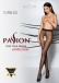 Passion - Tiopen 022 Pantyhose - Black/Red - 3/4 photo-5