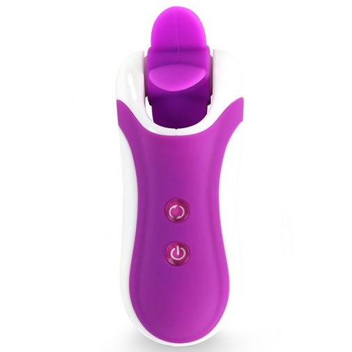 FeelzToys - Clitella Oral Clitoral Stimulator - Purple photo