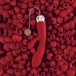 Zalo - Rosalie Rabbit Vibrator - Bright Red photo-2