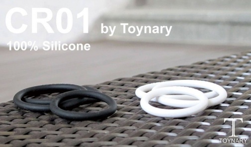 Toynary - CR01 正常陰莖環  黑色 照片