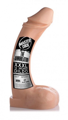 Master Cock - The Annihilator XXXL 18″ Dildo - Flesh photo