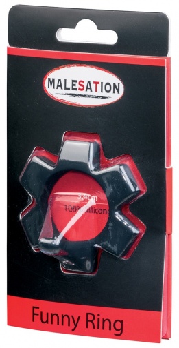 Malesation - Funny 陰莖環 - 黑色 照片