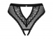 Obsessive - Mauress Crotchless Panties - Black - L/XL photo-7