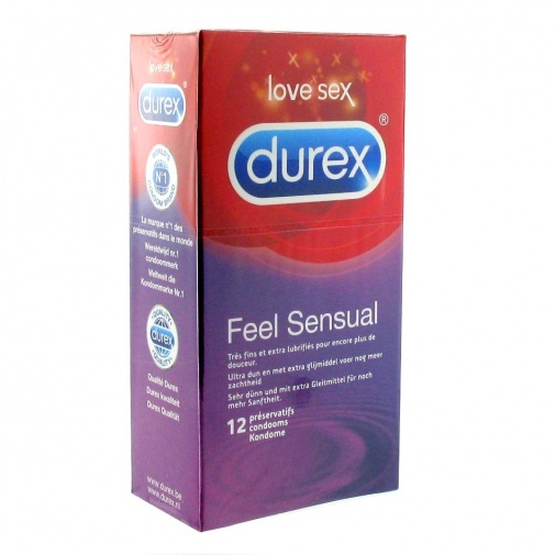 Durex - 感官触摸避孕套12个装 照片
