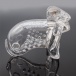 FAAK - Long Bird Chastity Cage - Clear photo-5