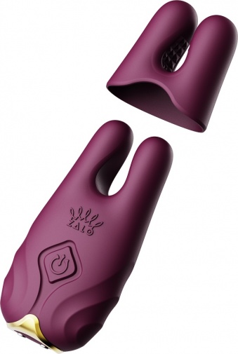 Zalo - Nave 乳頭震動器 - 紫色 照片