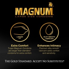 Trojan - Magnum 裸肌超薄乳膠安全套 10個裝 照片