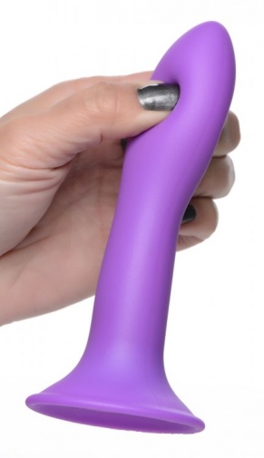 Squeeze-It - Slender Dildo - Purple photo