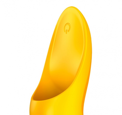 Satisfyer - Teaser 手指震动器 - 深黄色 照片