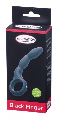 Malesation - Black Finger Plug photo