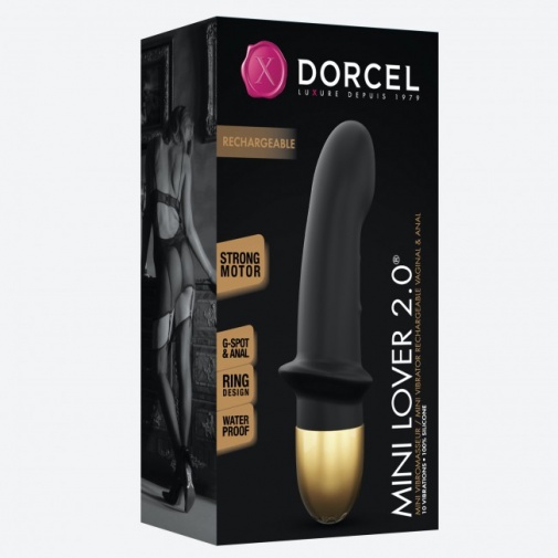 Dorcel - Mini Lover 2.0 迷你震動棒 - 黑色 照片