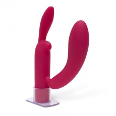 Tickler Vibes - Bossy Doubletickler Vibrator - Pink photo