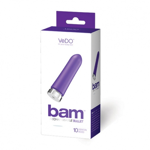 VeDO  - Bam 插入式震動子彈 - 靛藍色 照片