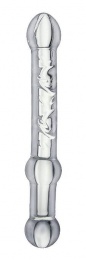 Prisms Erotic Glass - Prana Thrusting Wand - Clear photo