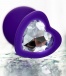 ToDo - Diamond Heart Anal Plug M - Purple photo-6