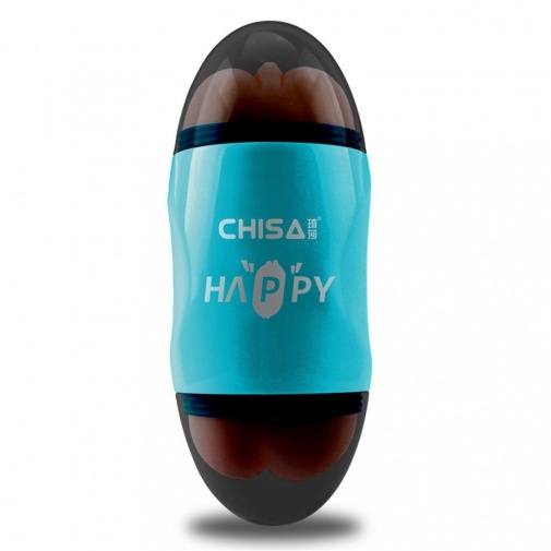 Chisa - Happy Cup 口交连后庭双穴飞机杯 - 蓝色 照片