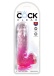 King Cock - 6" Cock w Balls - Pink photo-3
