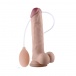 Lovetoy - Soft Ejaculation Cock With Ball 9" - Flesh photo
