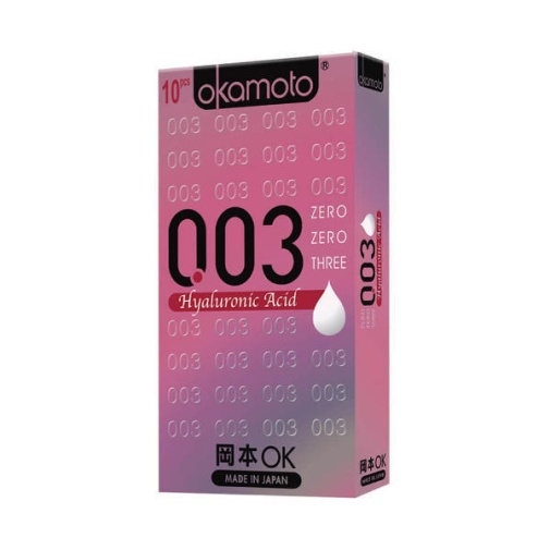 Okamoto - 0.03 透明質酸 安全套 10 片裝 照片