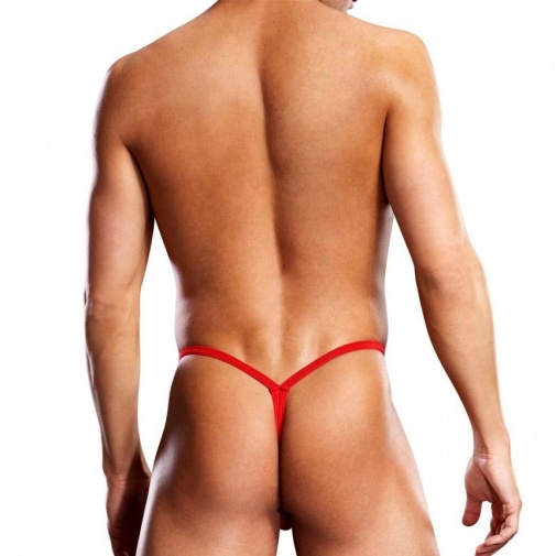 Blueline - Performance Microfiber Pouch G-String - Red - L/XL photo
