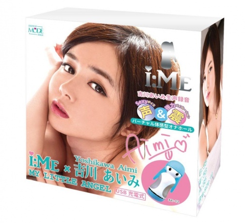 Mode Design - i:Me Eyey Manami Yoshikawa Voice Play Back Electric Masturbator 400g- Blue photo