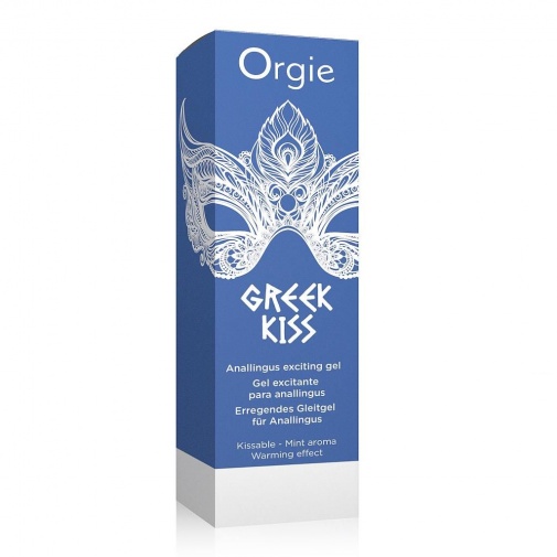 Orgie - Greek Kiss 可食用后庭刺激温感凝露 - 50ml 照片