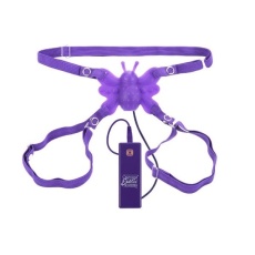 CEN - Posh 10-Function Silicone Butterfly - Purple photo