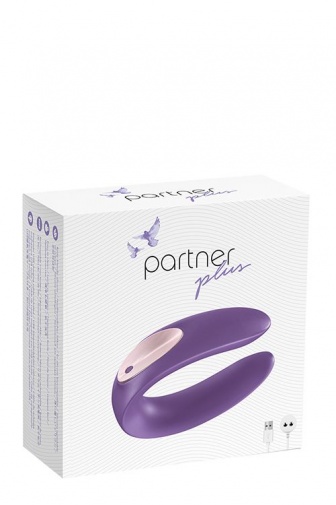 Partner - Partner Plus Couple Massager - Purple photo