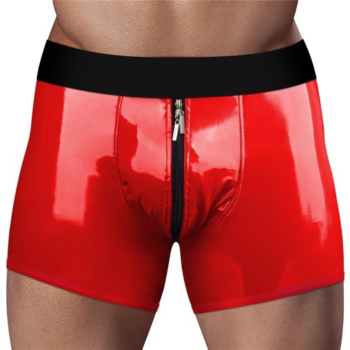 Lovetoy - Chic Strap-On Shorts - Red - S/M photo