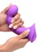 Squeeze-It - 波浪形假陽具 - 紫色 照片-2