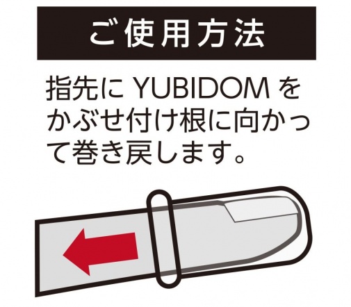 NPG - Yubidom Minami Aizawa ver.02 Finger Condoms 20's Pack photo