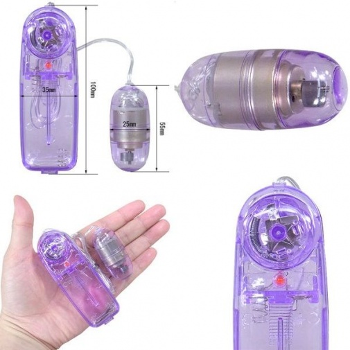 ToysHeart - Neo Glassy Rotar - Clear Purple photo