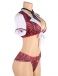 Ohyeah - Sexy Student Costume - Red - M photo-5