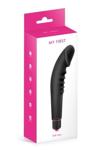 My First - Wee Wee Vibrator - Black photo