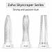Drywell - Zaha Skyscraper Series Sleeve 3 pcs - Clear photo-2