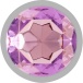 Intense - 金属宝石后庭肛塞 细码 - 紫色 照片-2