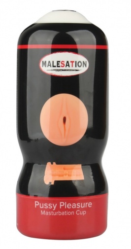 Malesation - Pussy Pleasure Cup Masturbator - Black photo