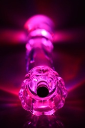 Prisms Erotic Glass - Chakra Illuminating Wand - Clear photo