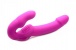 Strap U - Evoke Super Charged Vibrating Strapless Dildo - Pink photo-5